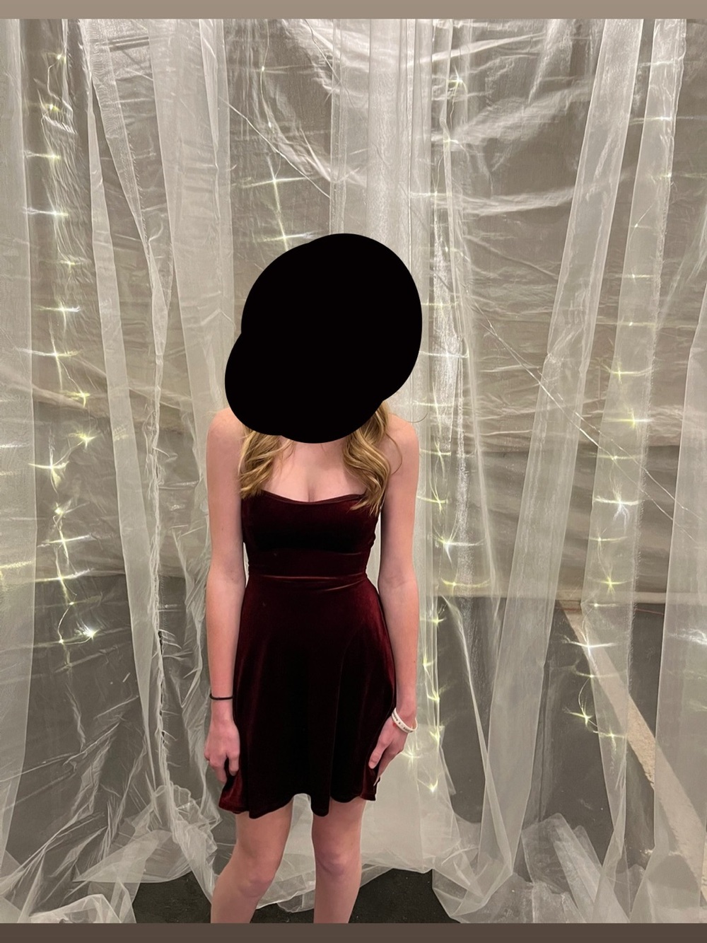 Windsor Burgundy Velvet Midi Dress